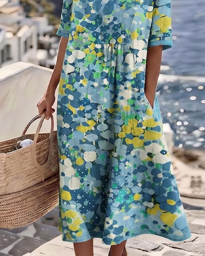 Mariselle | Women's Summer Midi Dress - Image 8