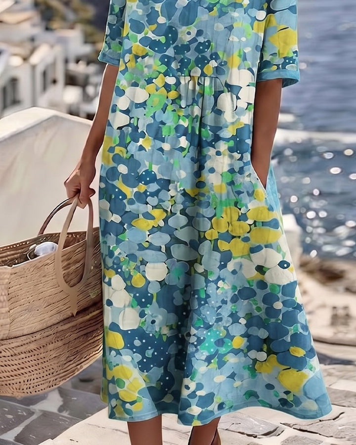 Mariselle | Women's Summer Midi Dress - Image 8
