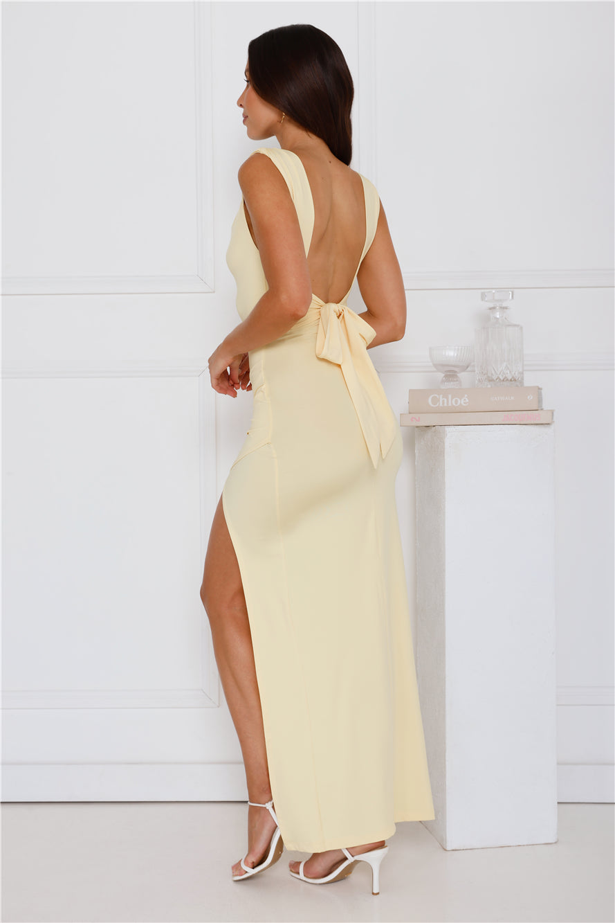 Naveena | Women's Formal Maxi Dress with Side Split - Sage - Image 7