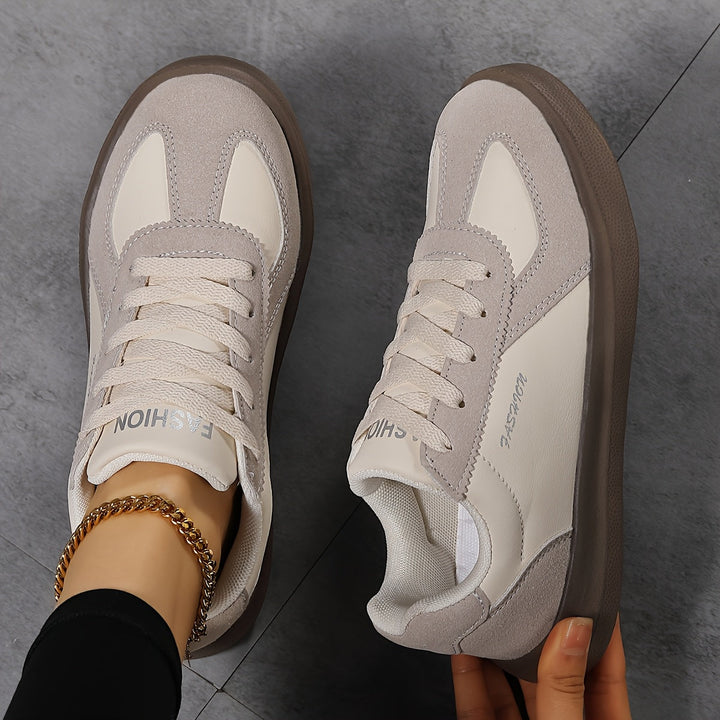 Nevara | Women's Casual Sneakers Lace-Up Trainers - Image 8