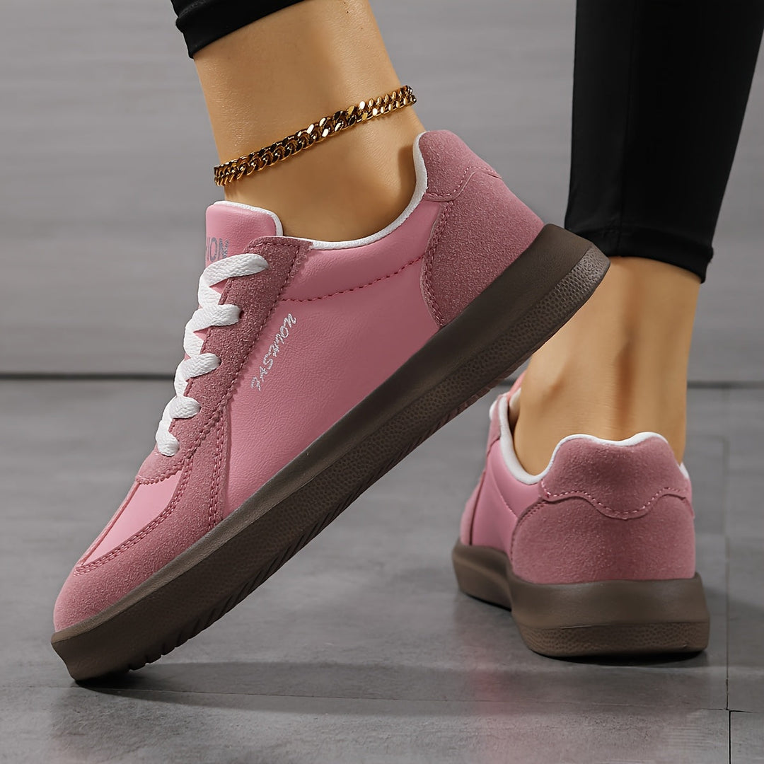 Nevara | Women's Casual Sneakers Lace-Up Trainers - Image 9