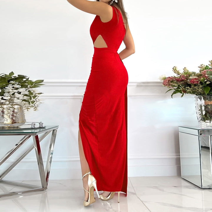 Orvaine | Women's Wedding Guest Dress One Shoulder Maxi - Image 5