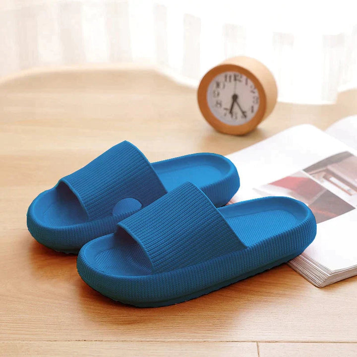 Orvinda | Women's Thick-Sole Slide Sandals - Orange - Image 4