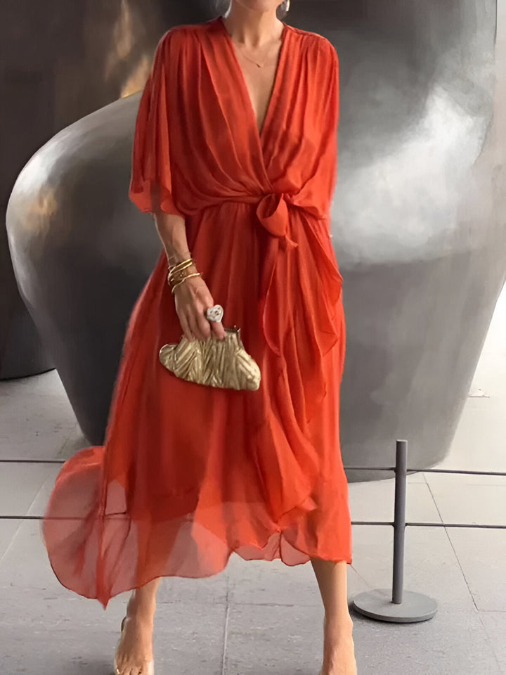 Monica | Dress with V-Neck