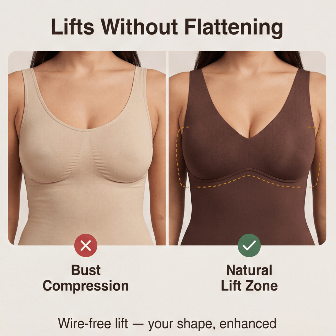 Quinara | Women's Slimming Bodysuit Full Body Shaper - Brown - Image 7