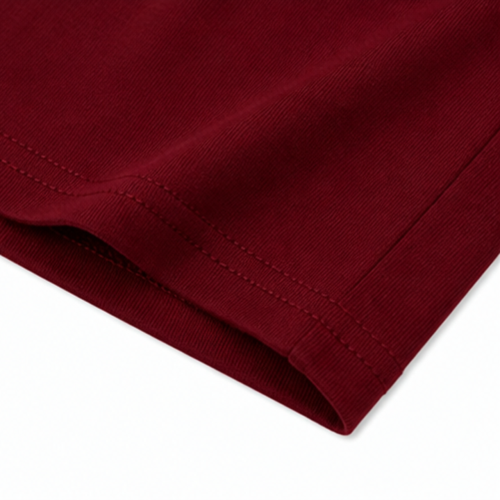 Quinley | Women's 3-Piece Pants Set with Drape Cardigan - Burgundy - Image 9
