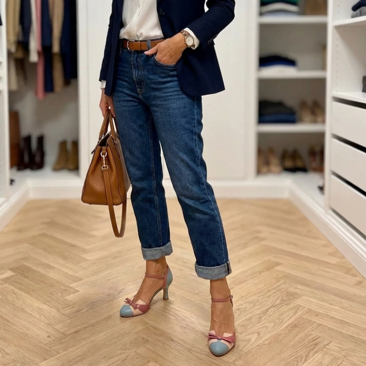 Quorella | Women's Block Heels Ankle Strap Pumps - Image 5