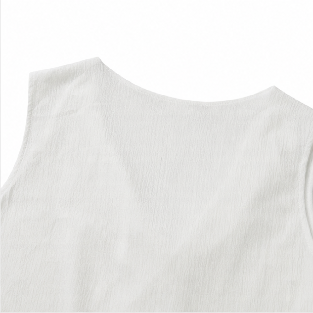 Ravenna | Women's Cowl Neck Sleeveless Mini Dress - Burgundy - Image 9