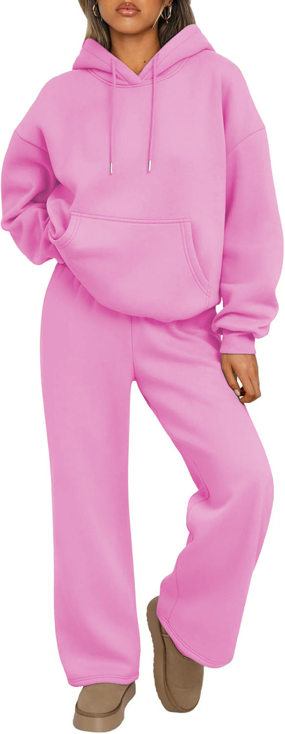Remy | Women's Oversized Hoodie & Jogger Set - Navy - Image 11