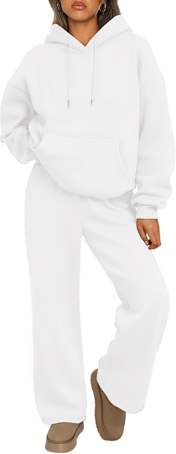 Remy | Women's Oversized Hoodie & Jogger Set - Navy - Image 14