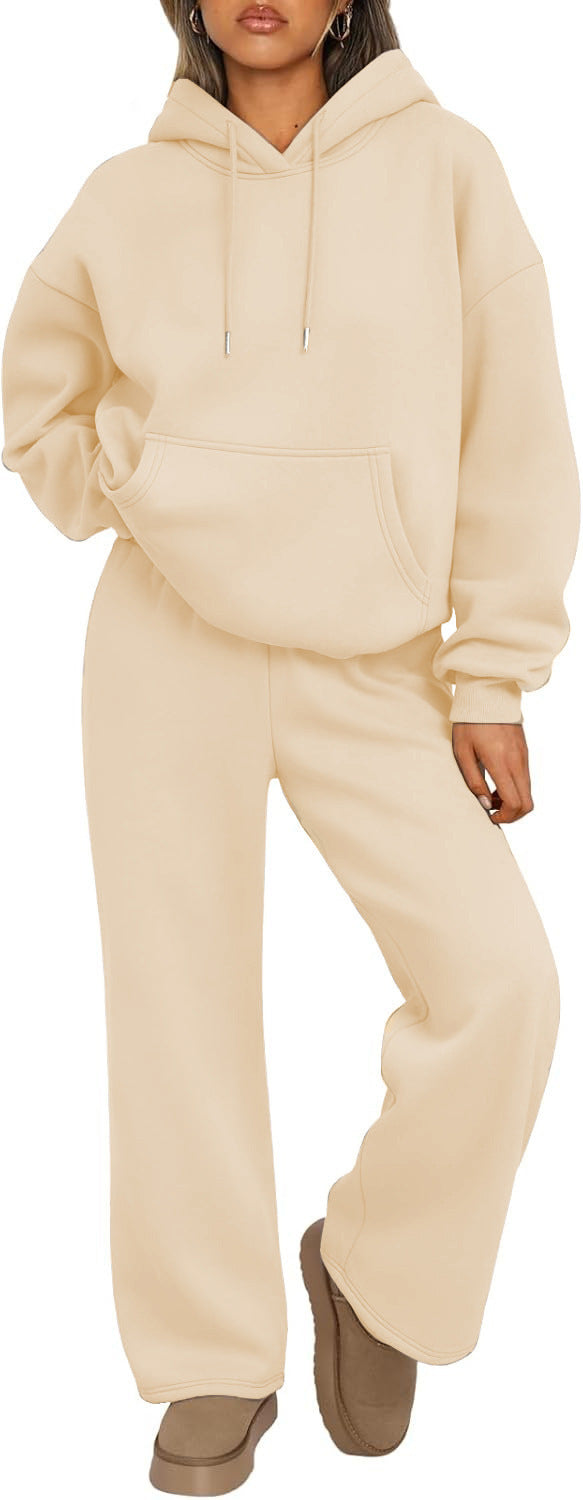 Remy | Women's Oversized Hoodie & Jogger Set - Navy - Image 15
