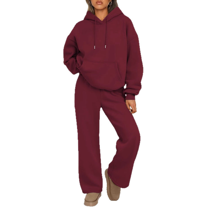 Remy | Women's Oversized Hoodie & Jogger Set - Navy - Image 4