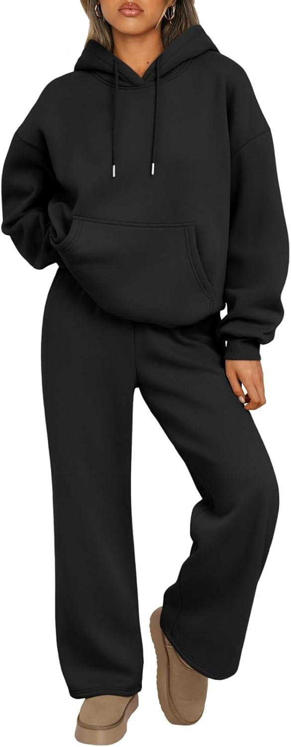 Remy | Women's Oversized Hoodie & Jogger Set - Navy - Image 7