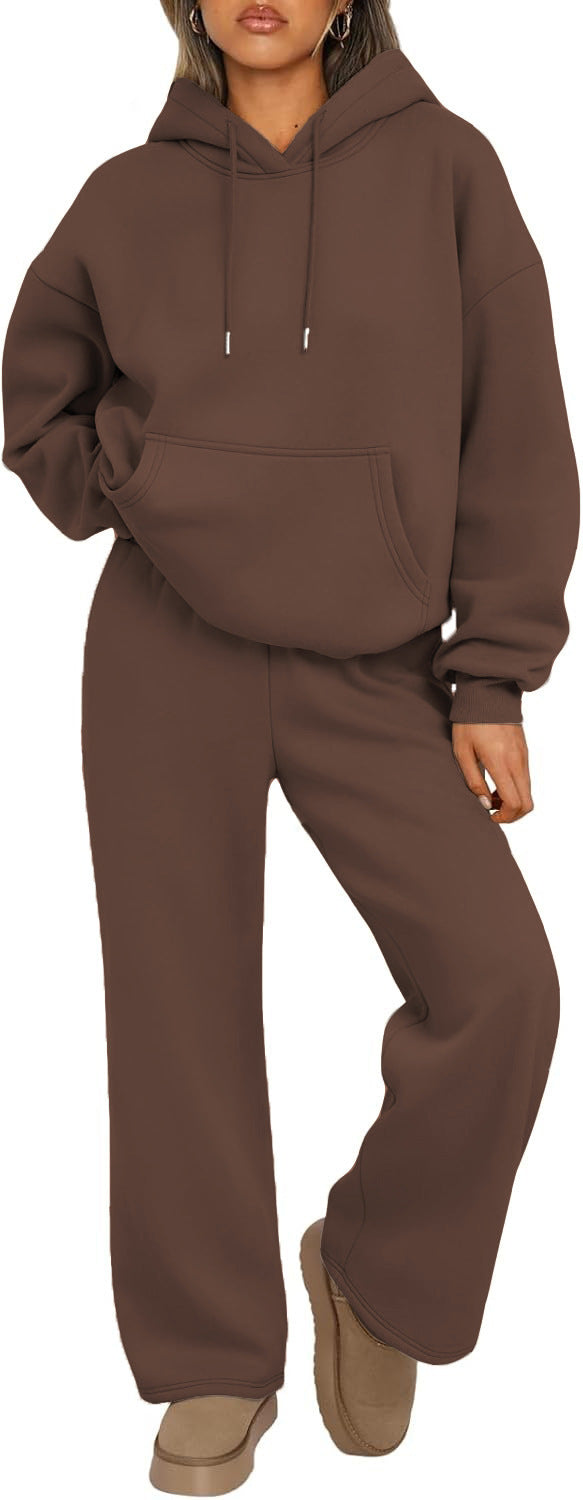 Remy | Women's Oversized Hoodie & Jogger Set - Navy - Image 8