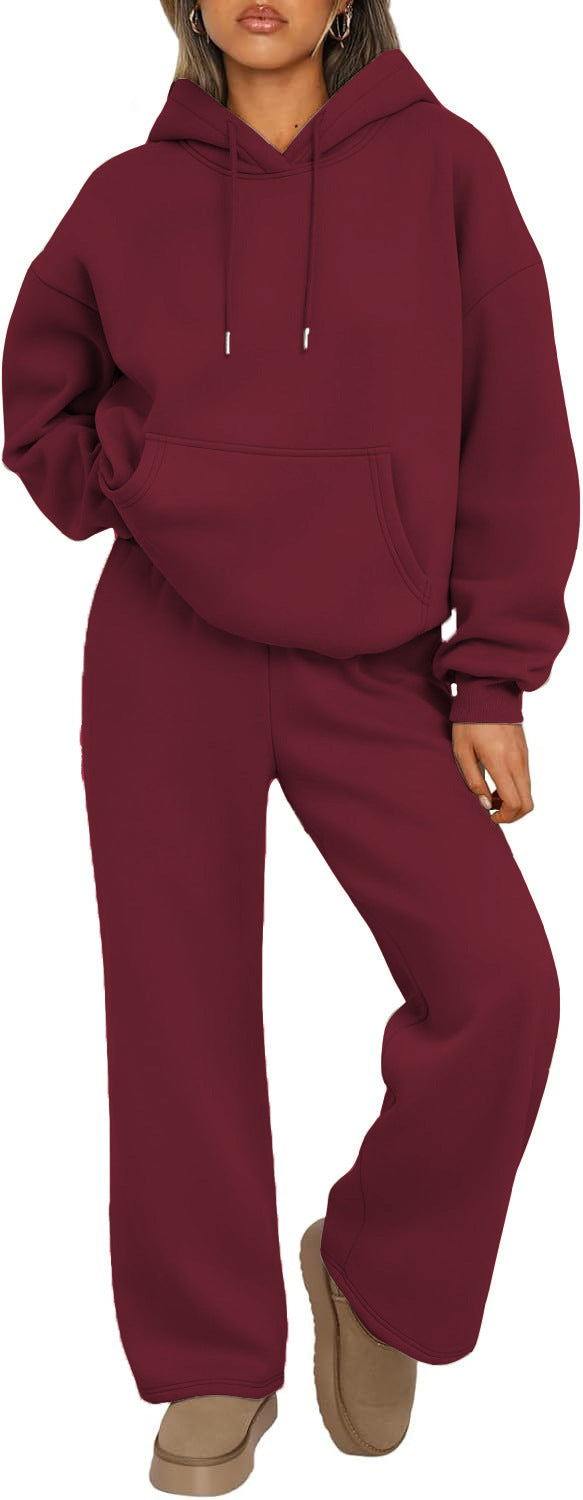 Remy | Women's Oversized Hoodie & Jogger Set - Navy - Image 9