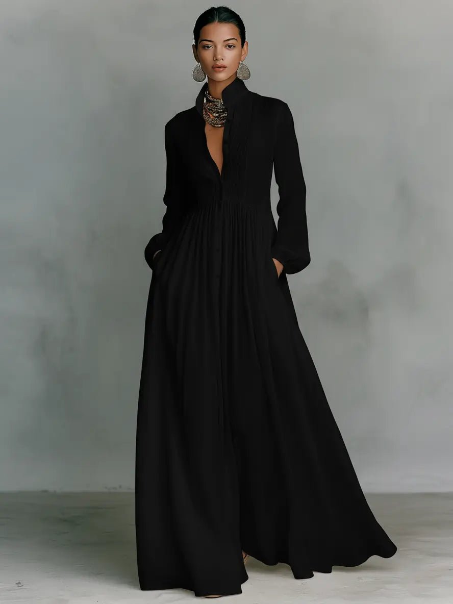 Rennata | Women's Formal Maxi Dress - White - Image 4
