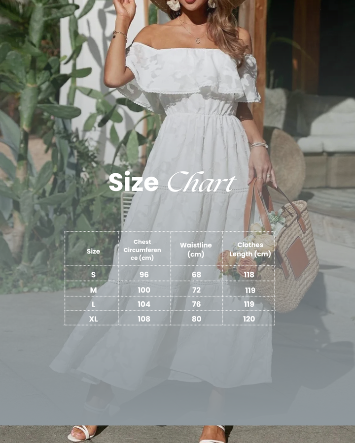 Romilda | Women's Wedding Guest Dress Off-Shoulder Midi - White - Image 18
