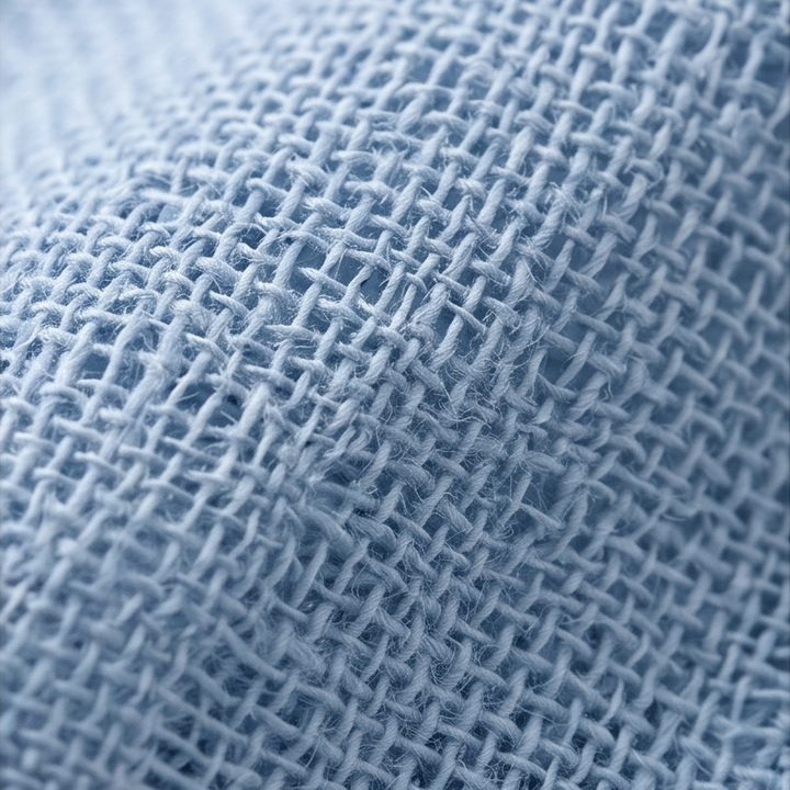 Romilly | Women's Relaxed Fit Henley Blouse - Light Blue - Image 9