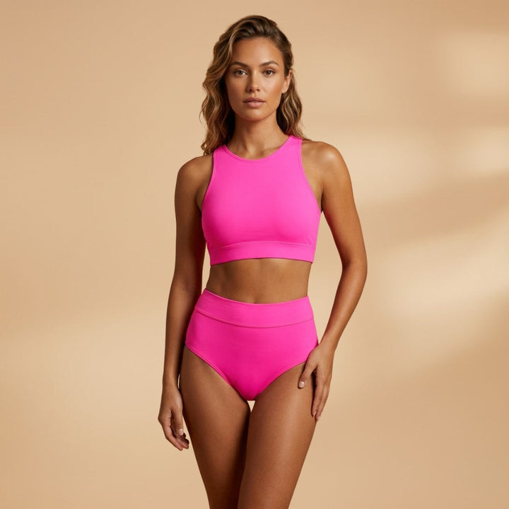 Selvaine | Women's Bikini Set High Waist Two-Piece - Image 3
