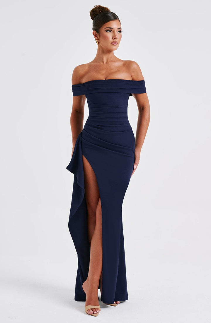 Selvaine | Women's Sequin Party Dress Maxi Gown - Black - Image 20