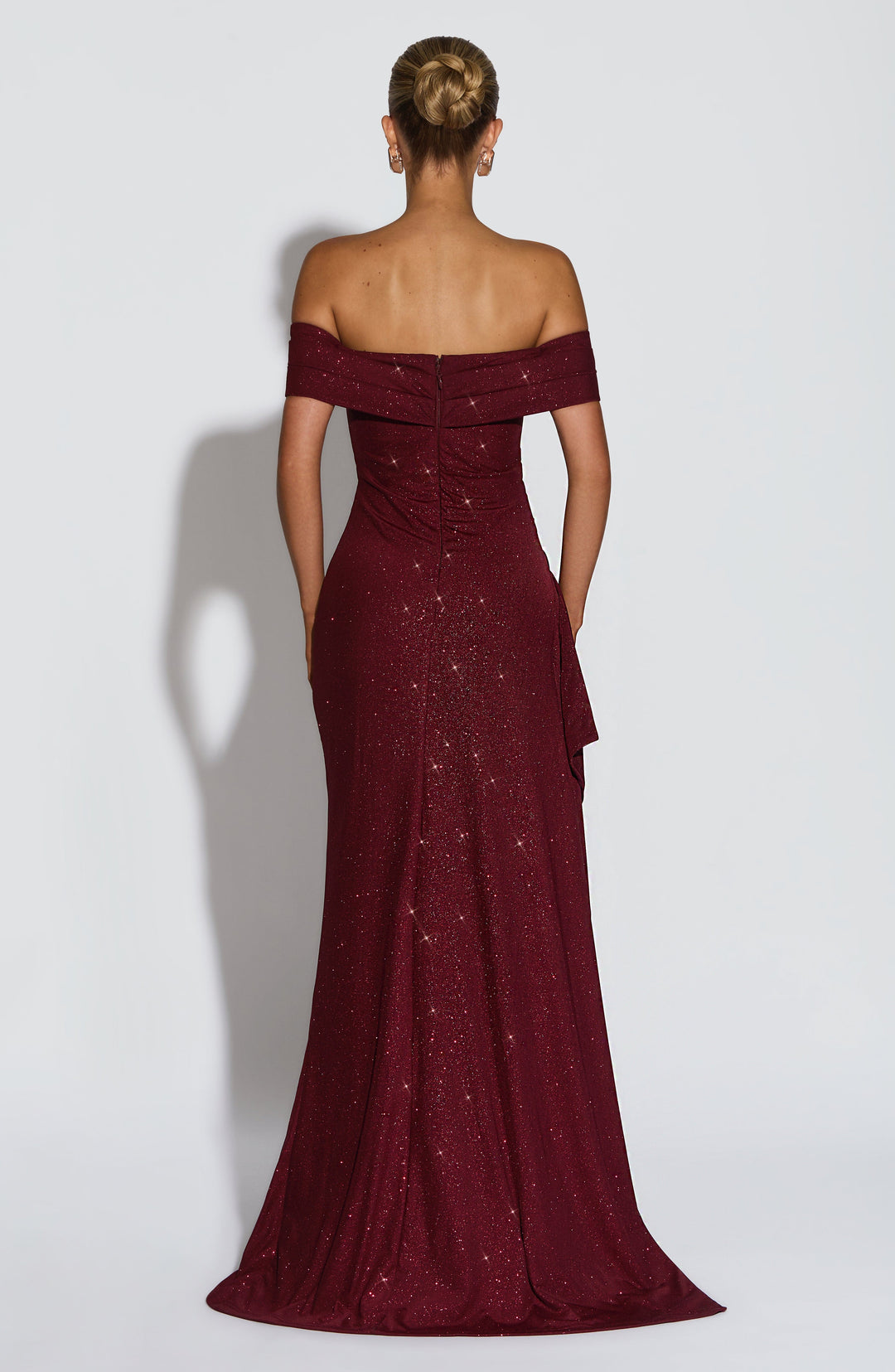 Selvaine | Women's Sequin Party Dress Maxi Gown - Black - Image 8