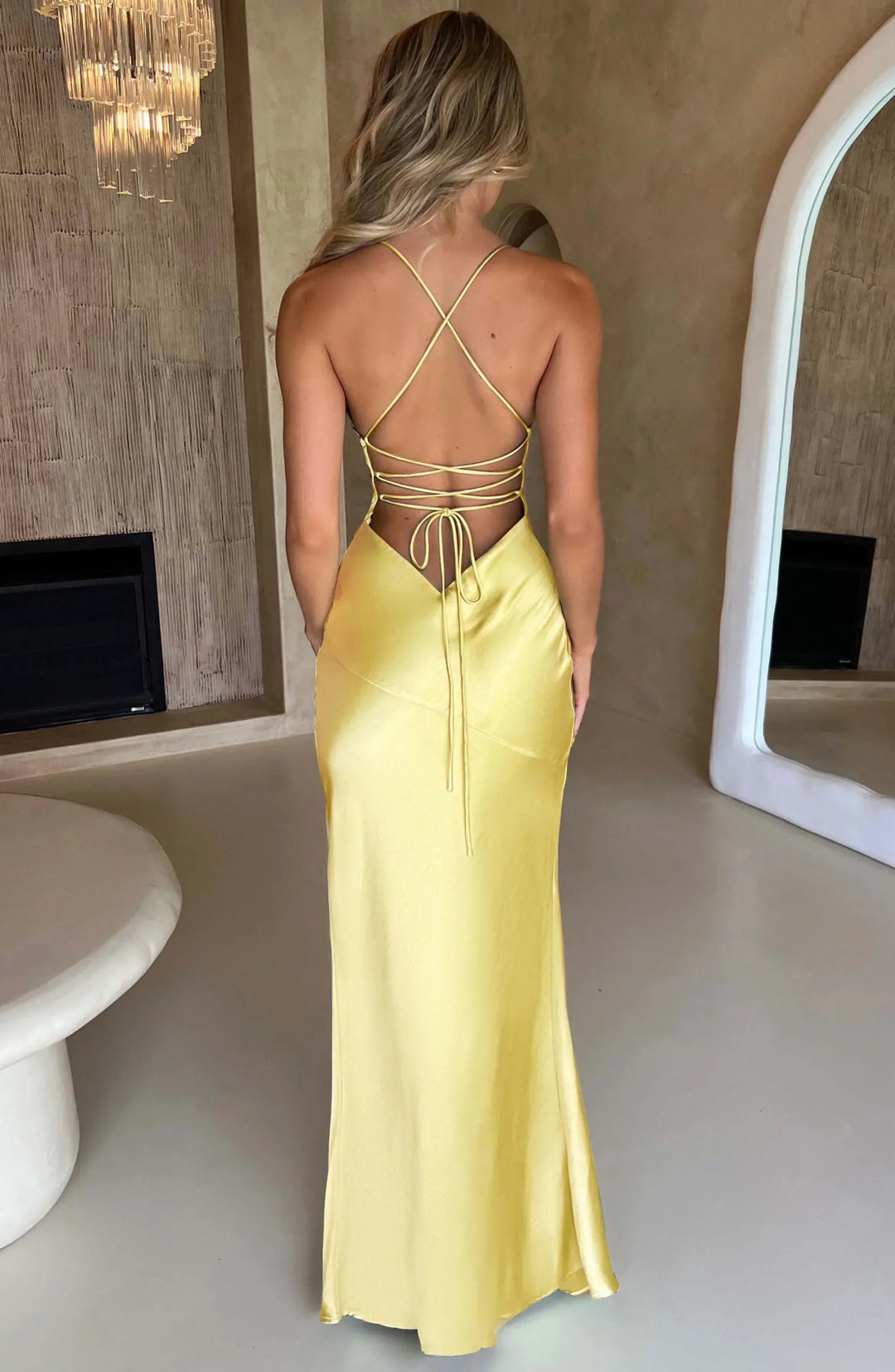 Selvindra | Women's Formal Maxi Dress High Split - Image 13