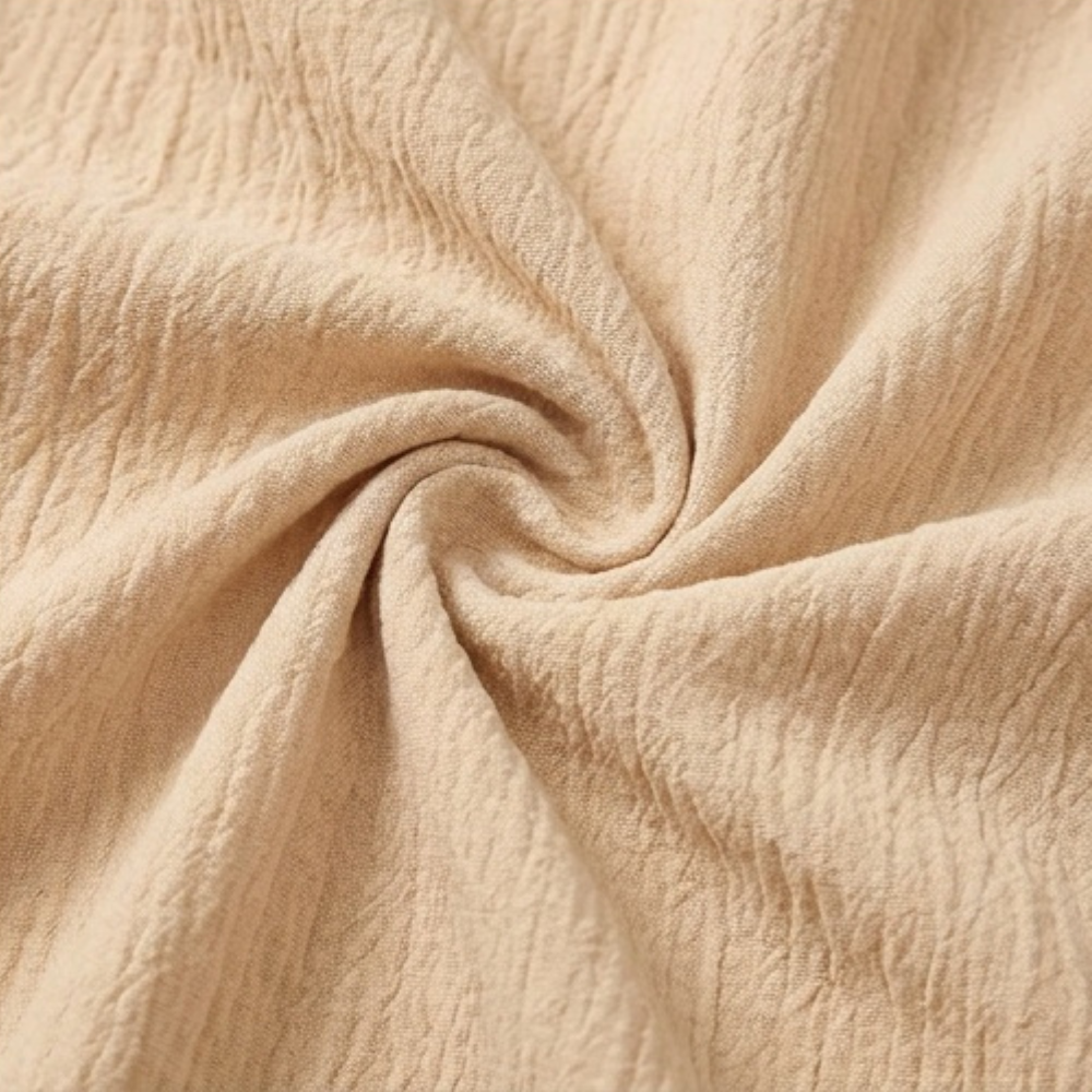Solvaine | Women's Beach Cover-Up Shirt Dress - Cream - Image 9