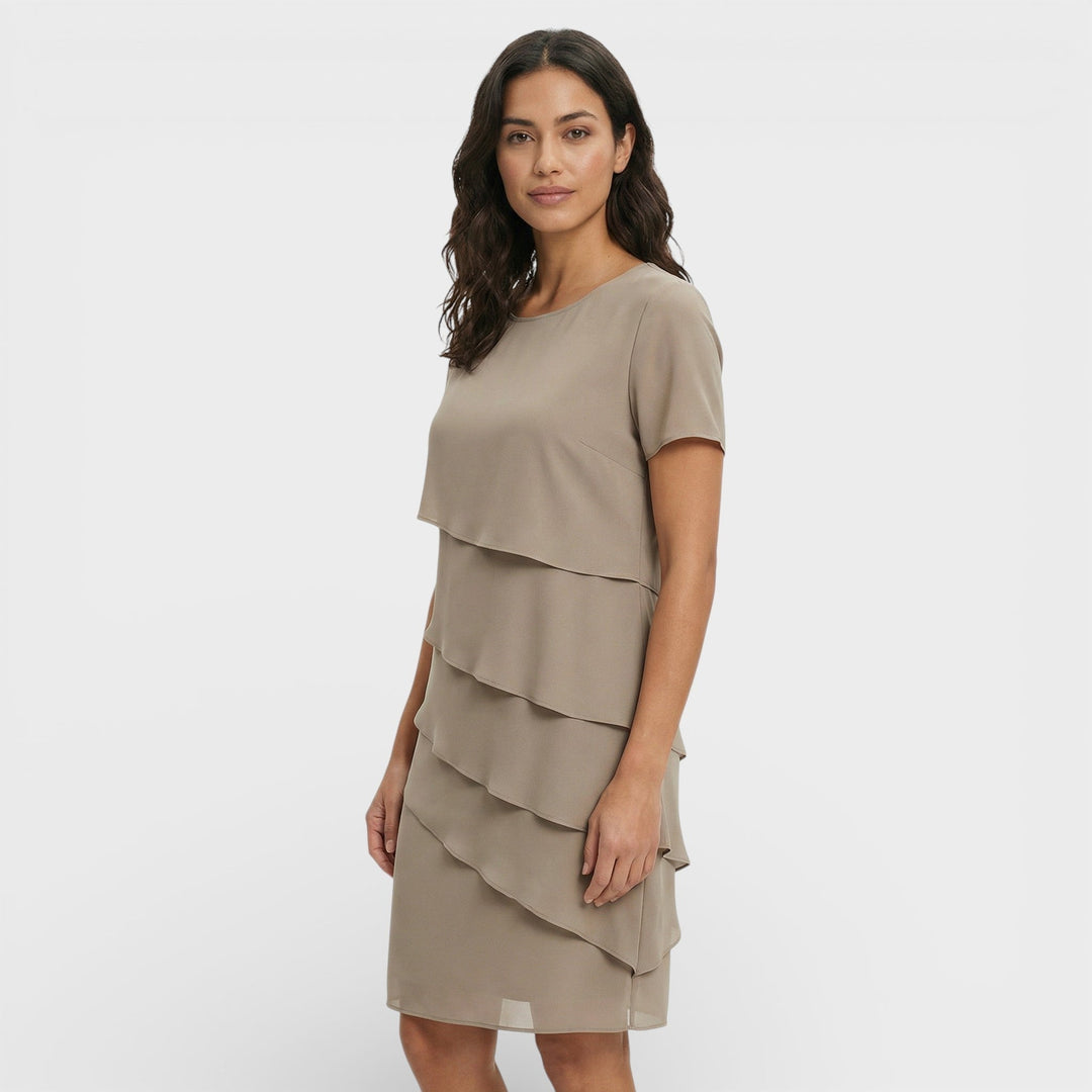Solvara | Women's Wedding Guest Dress Tiered Ruffle - Image 13