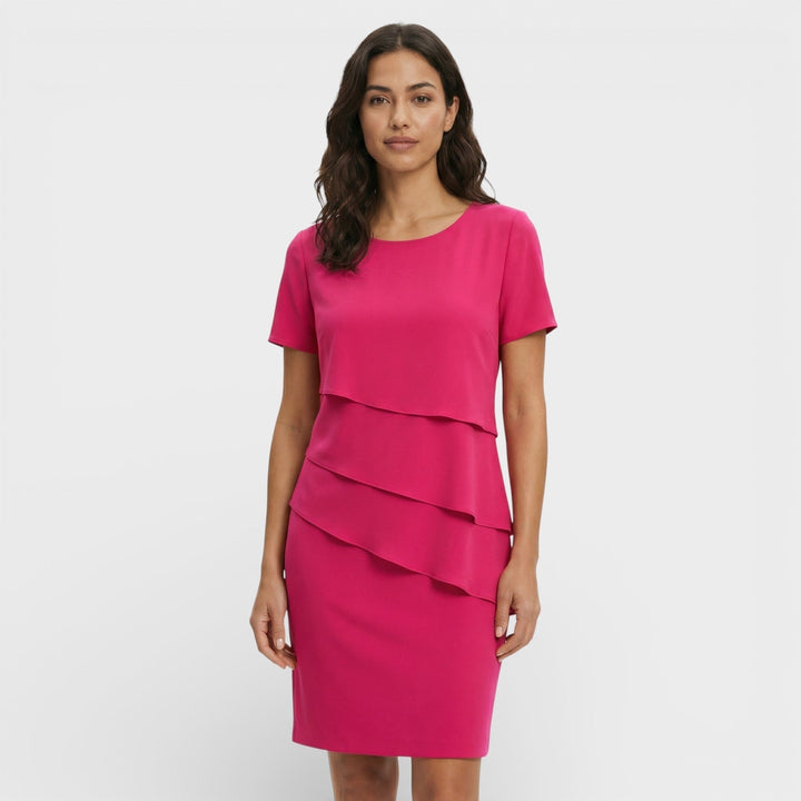 Solvara | Women's Wedding Guest Dress Tiered Ruffle - Image 2
