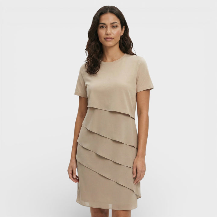 Solvara | Women's Wedding Guest Dress Tiered Ruffle - Image 5