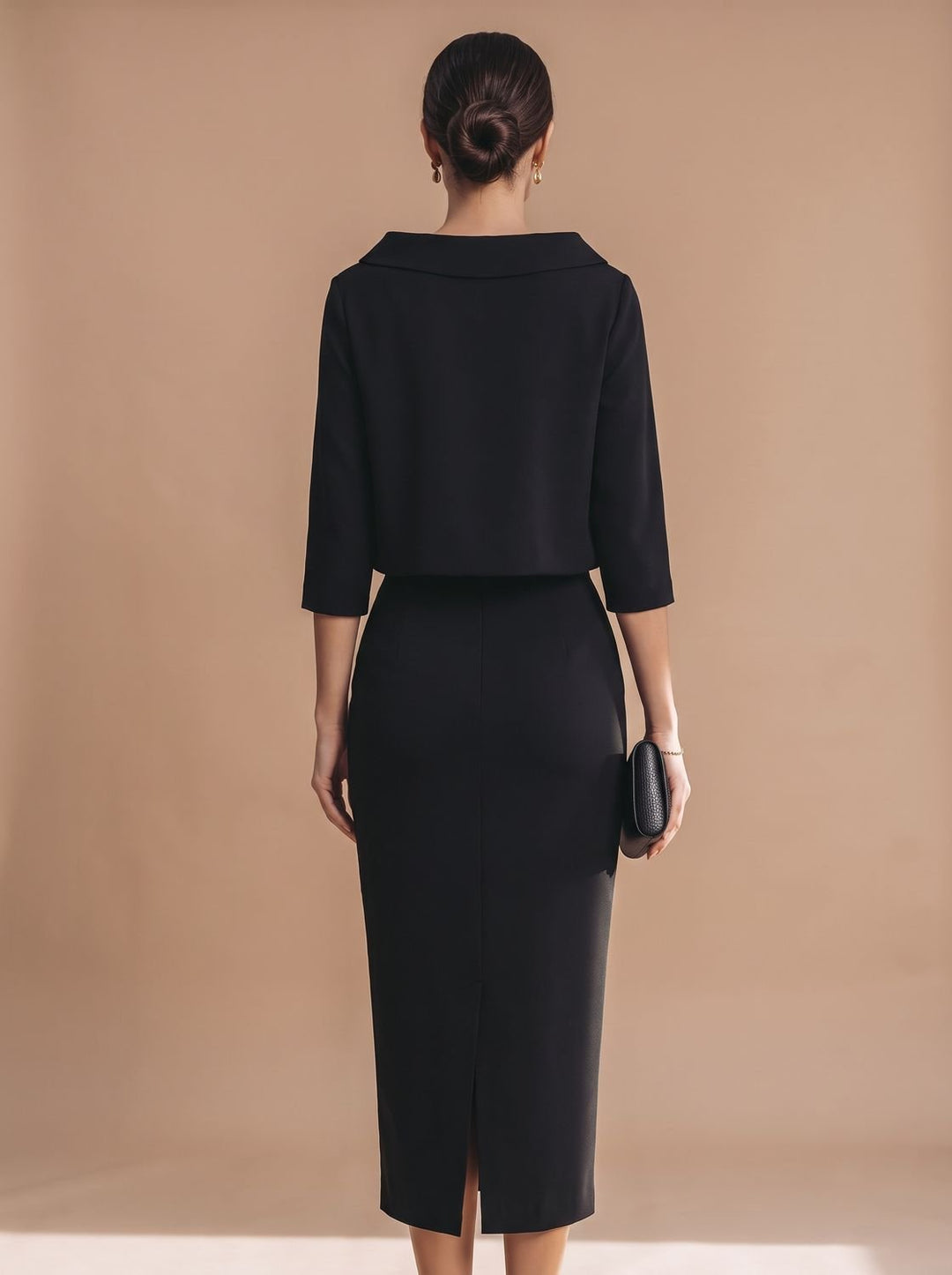 Solvendra | Women's Two Piece Co-ord Set Midi Skirt - Image 12