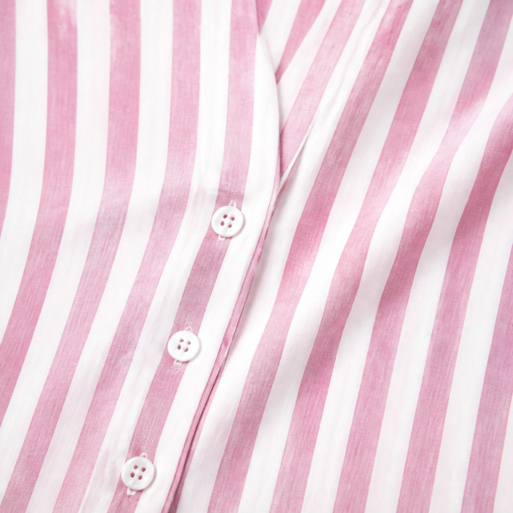 Sorrel | Women's Striped Sleeveless Shirt Dress - Pink - Image 10