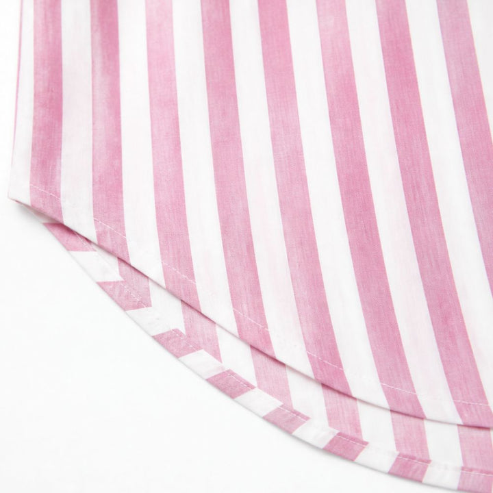 Sorrel | Women's Striped Sleeveless Shirt Dress - Pink - Image 8