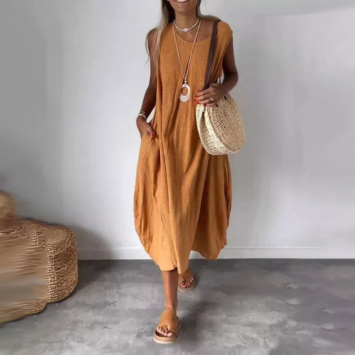 Fabienne™ | Casual Summer Dress with Pocket Detail