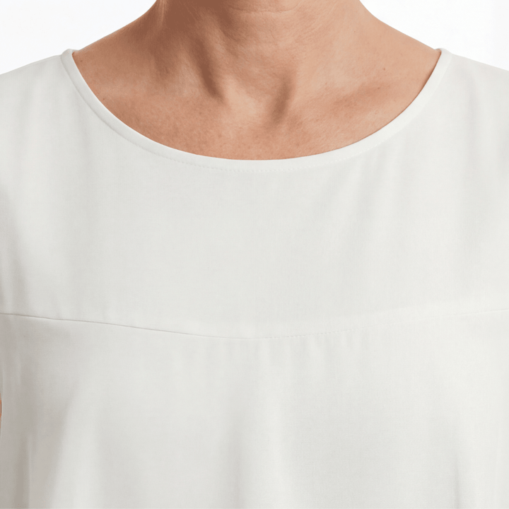 Tammsin | Women's Tiered Ruffle Midi Dress - White - Image 8