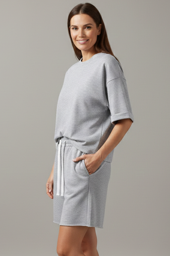 Telvaine | Women's Relaxed Fit Shorts Set - Image 4