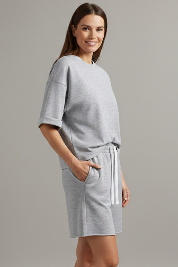 Telvaine | Women's Relaxed Fit Shorts Set - Image 5