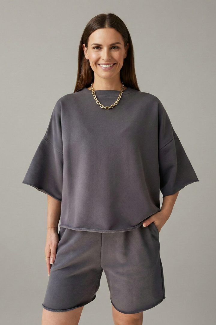 Telvaine | Women's Relaxed Fit Shorts Set - Image 7