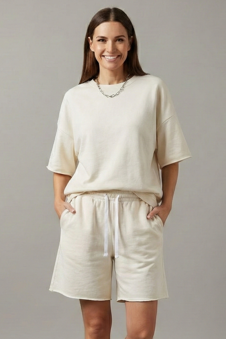 Telvaine | Women's Relaxed Fit Shorts Set - Image 9