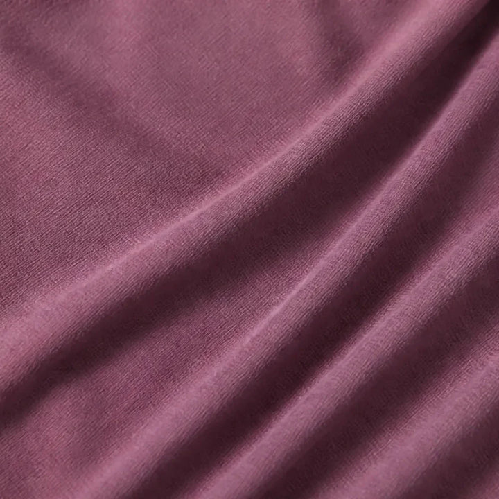 Thalara | Women's Backless Tie Maxi Dress with Split - Purple - Image 8