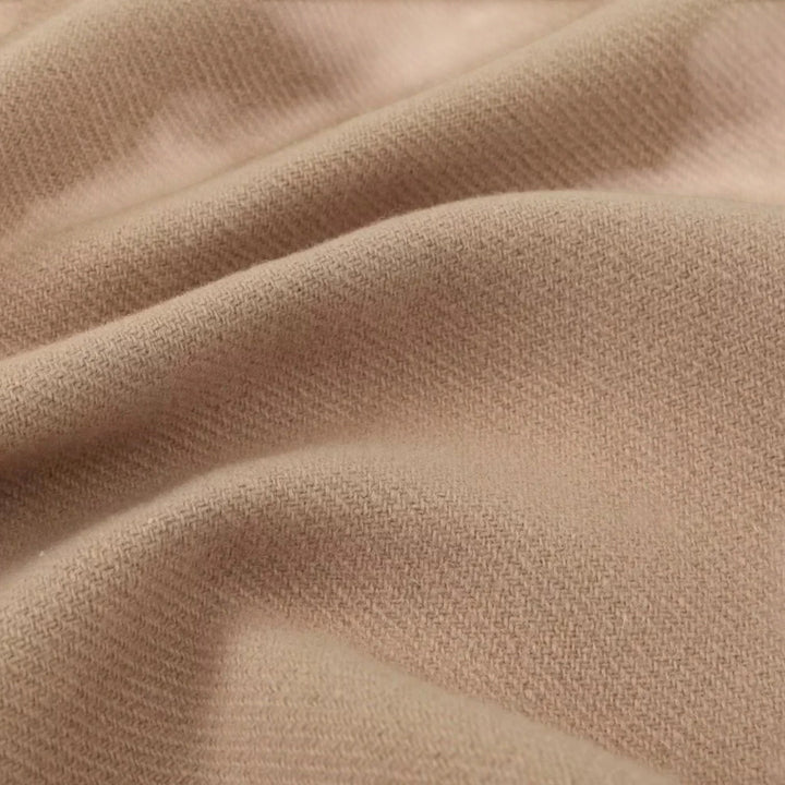 Thalia | Women's Collared Button Front Coat - Beige - Image 6