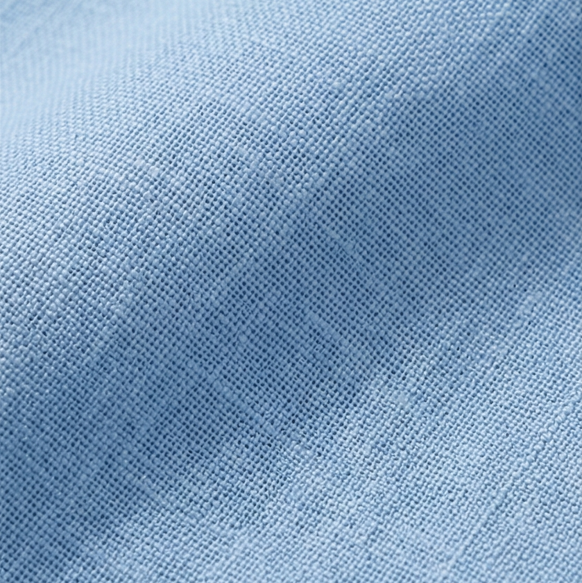 Thalvine | Women's Relaxed Drawstring Summer Pants - Light Blue - Image 10