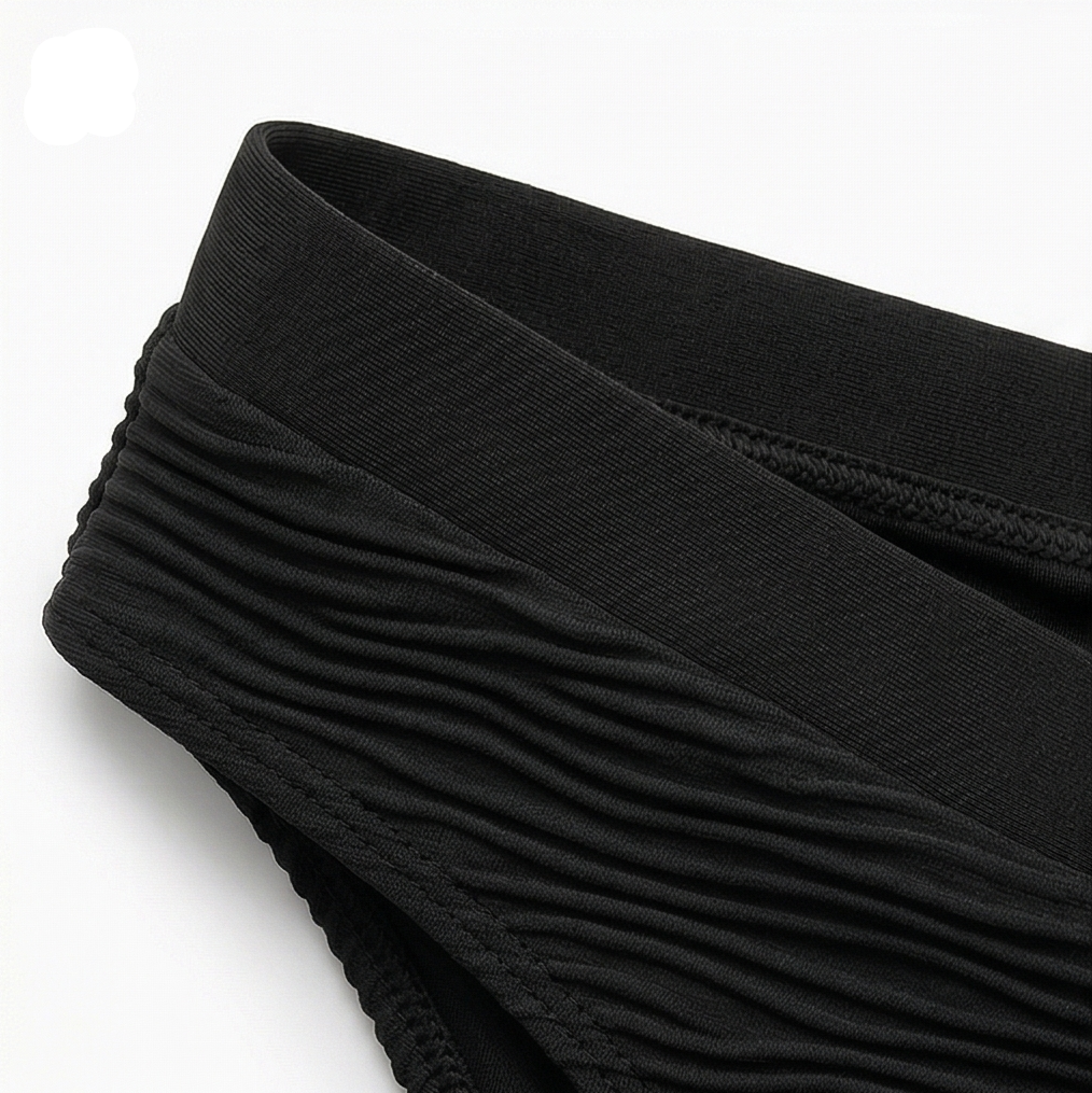 Thessara | Women's High Waist Bikini Set - Black - Image 15