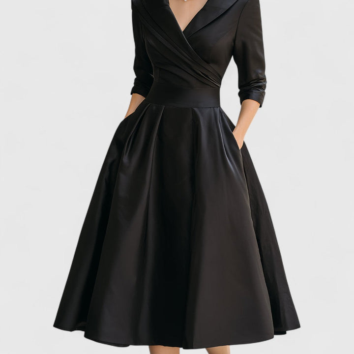 Thesswyn | Women's Wedding Guest Midi Dress - Image 7