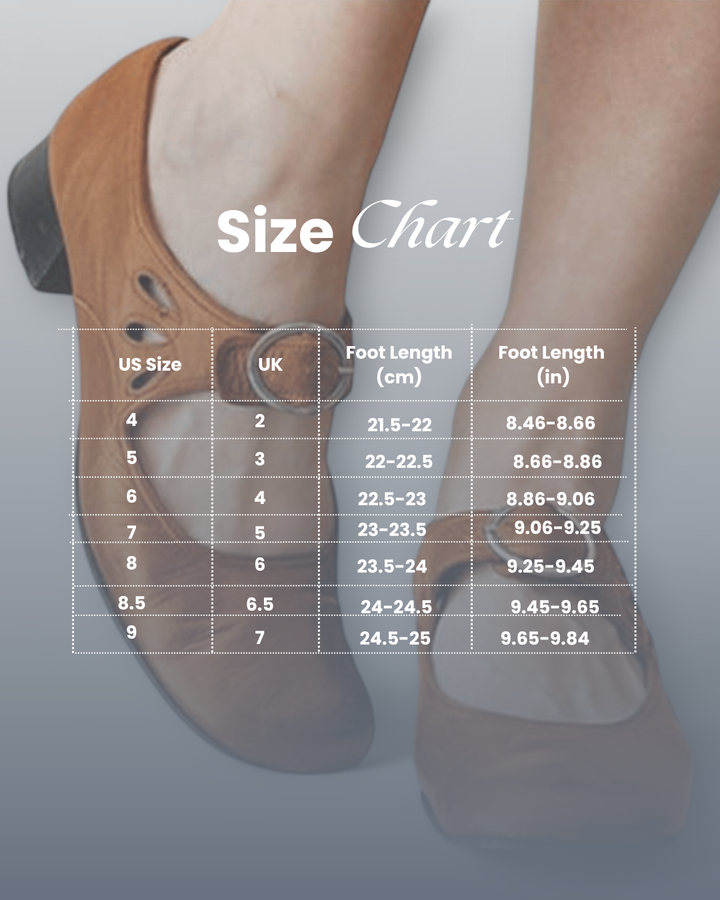Threnova | Women's Buckle Mary Jane Low Heel Shoes - Camel - Image 5