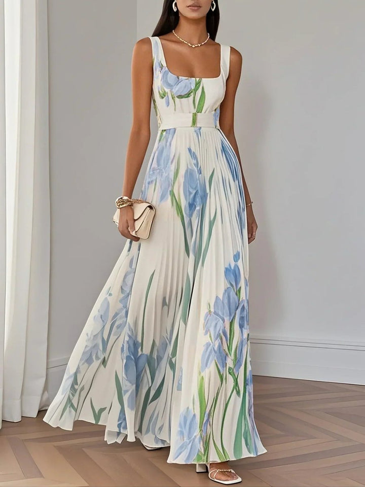 Tindrave | Women's Summer Maxi Dress - Floral - Image 5
