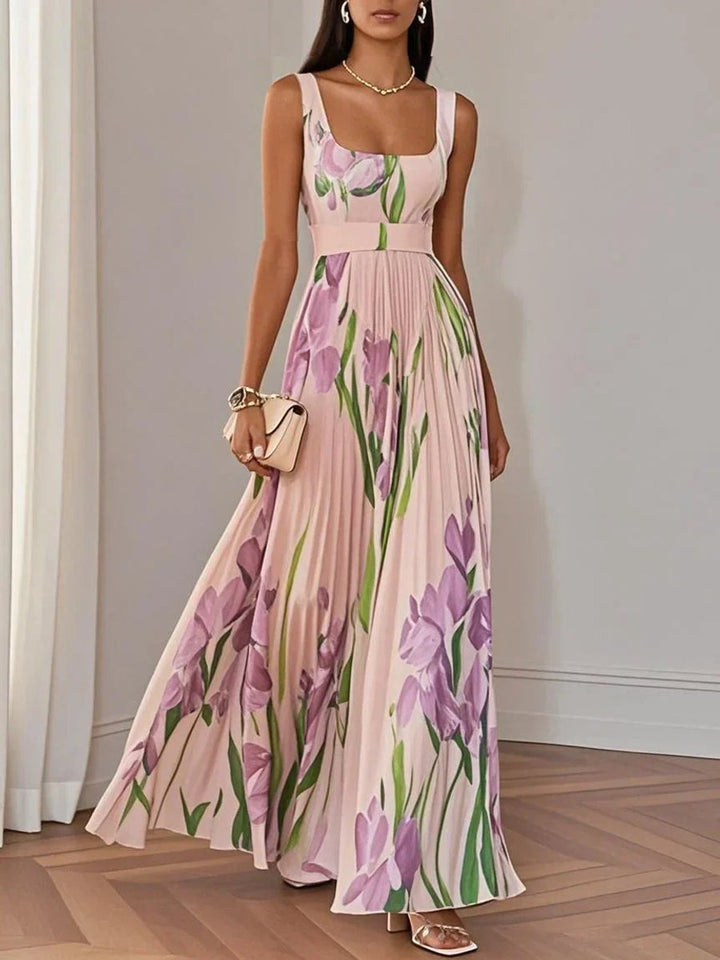 Tindrave | Women's Summer Maxi Dress - Floral - Image 8