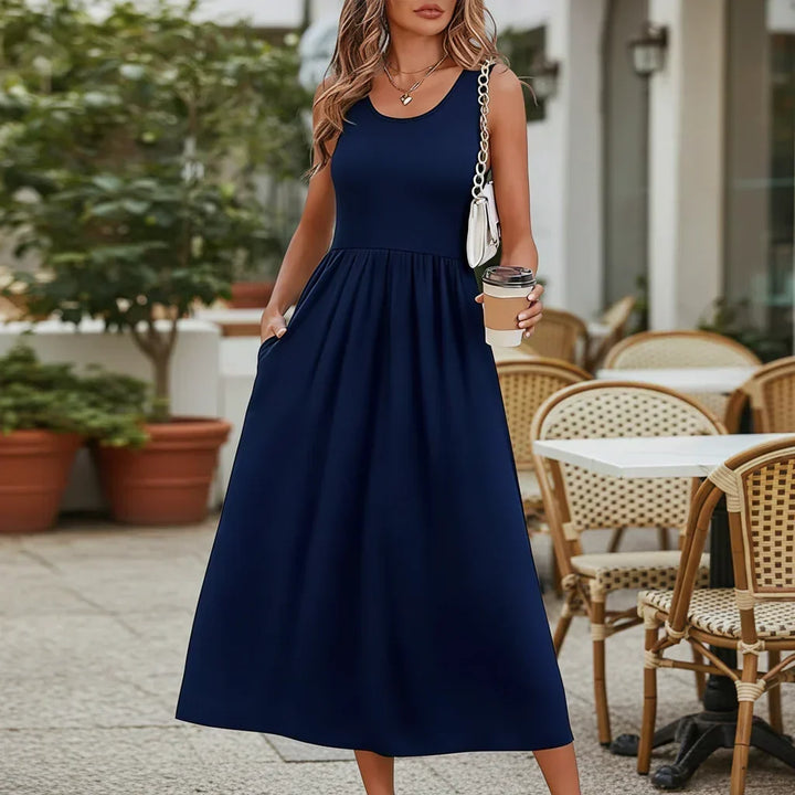 Tivara | Women's Sleeveless Boho Print Maxi Dress - Image 18