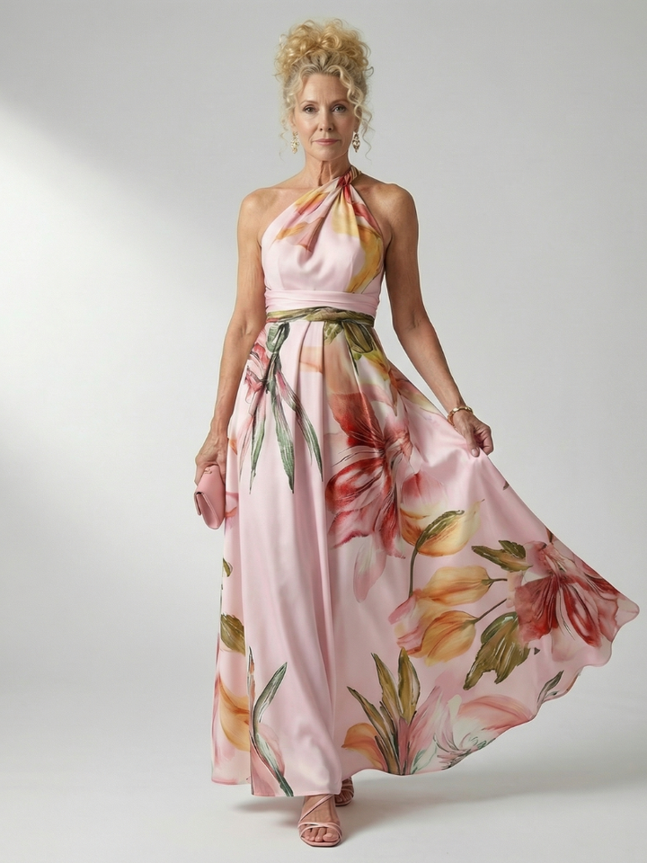 Tivenne | Women's Maxi Dress Halter Neck - Image 12
