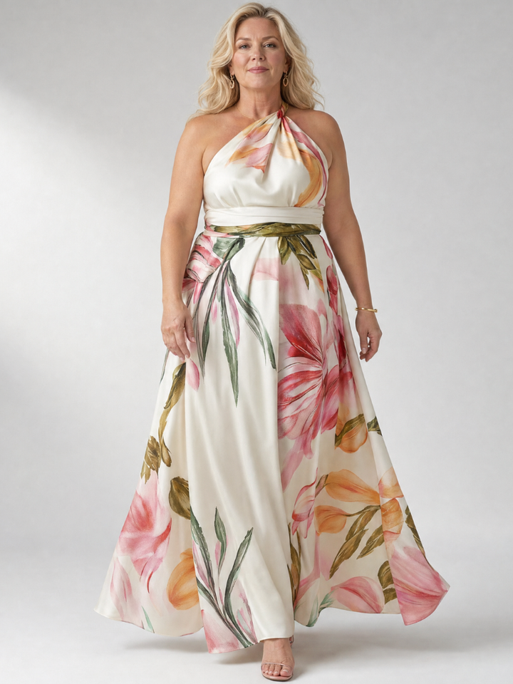 Tivenne | Women's Maxi Dress Halter Neck - Image 5